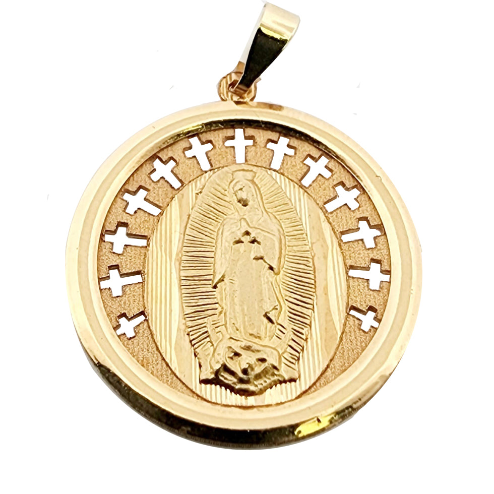 18k Virgin of Guadalupe